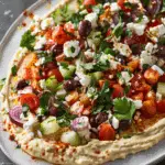 Greek Style Loaded Hummus