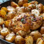Garlic Parmesan Chicken and Potatoes