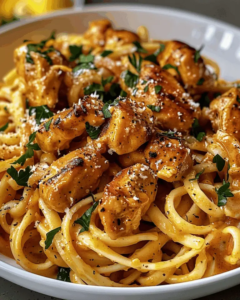 Easy Cowboy Butter Chicken Linguine