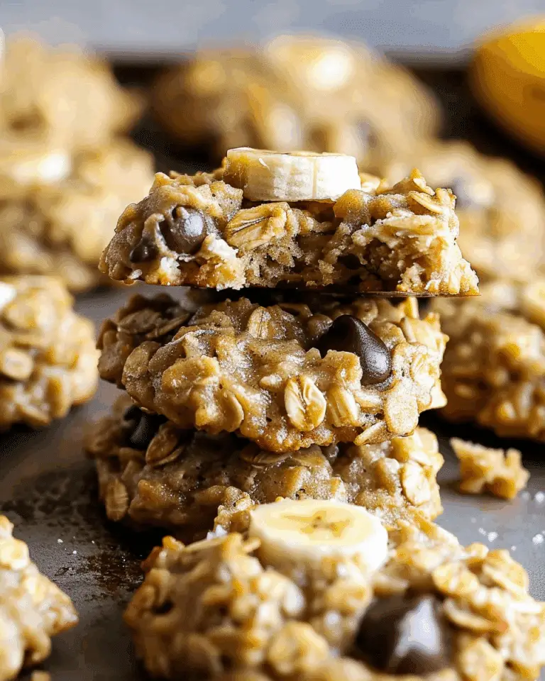 Banana Oatmeal Cookies