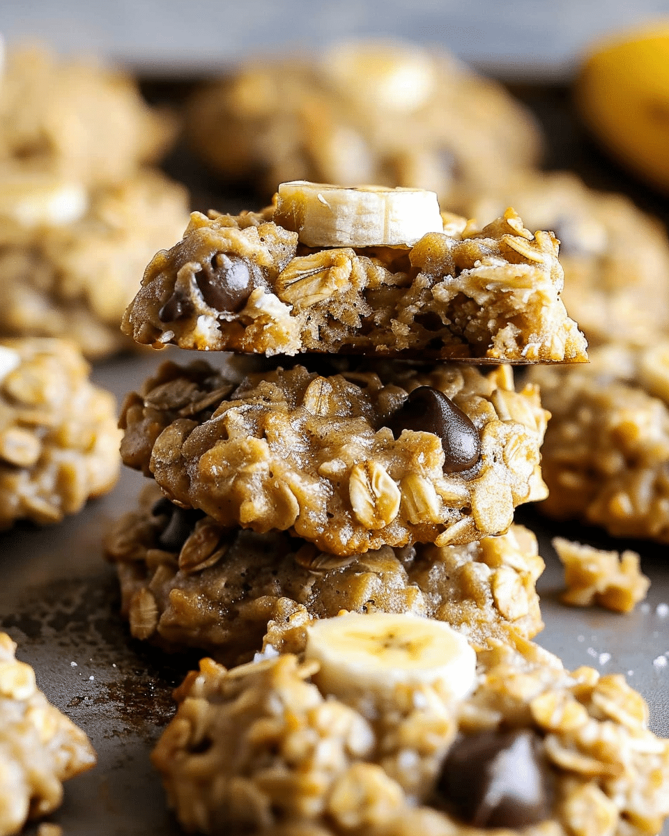 Banana Oatmeal Cookies