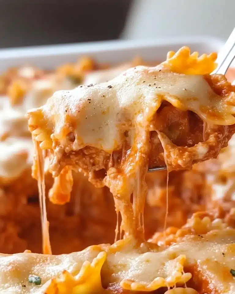 bow tie pasta lasagna Recipe