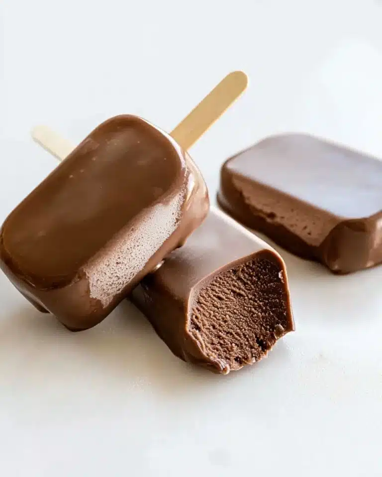 Healthy Fudgesicles Recipe