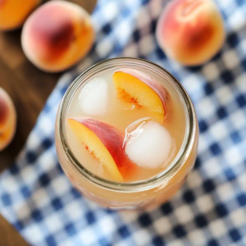 Homemade Peach Lemonade Recipe 5 Homemade Peach Lemonade Recipe - Recipe Image