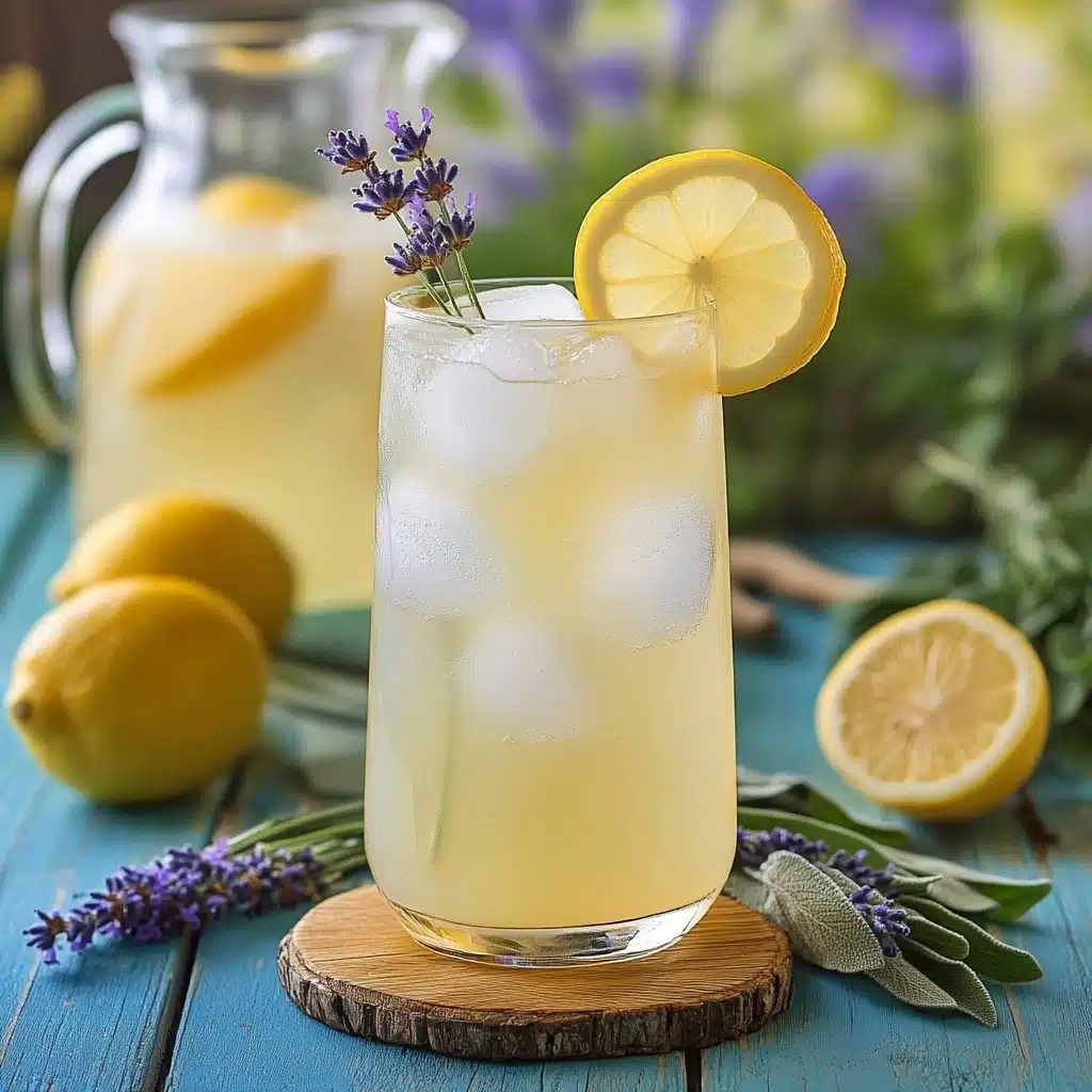 Coconut Lavender Lemonade Mocktail Recipe 4 Coconut Lavender Lemonade Mocktail Recipe - Recipe Image