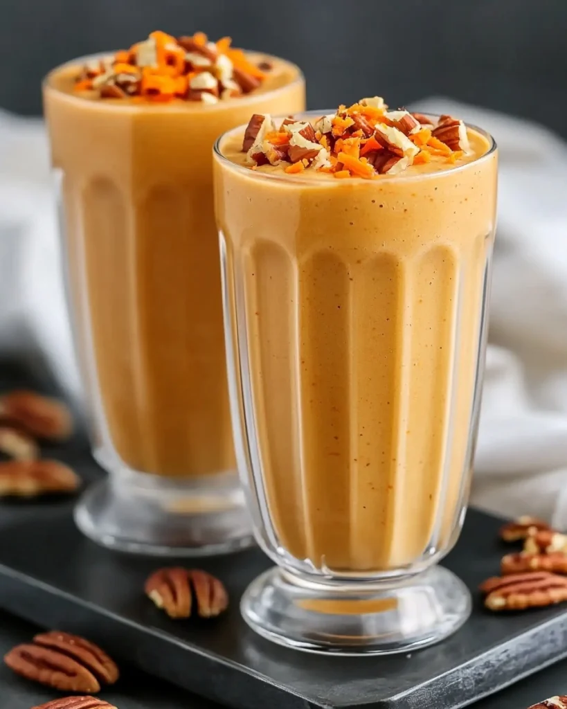 Carrot Cake Smoothie Recipe