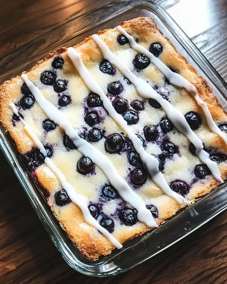 Blueberry Buttermilk Breakfast Cake Recipe
