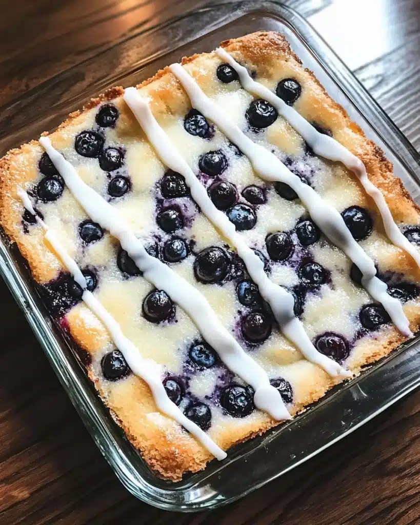 Blueberry Buttermilk Breakfast Cake Recipe