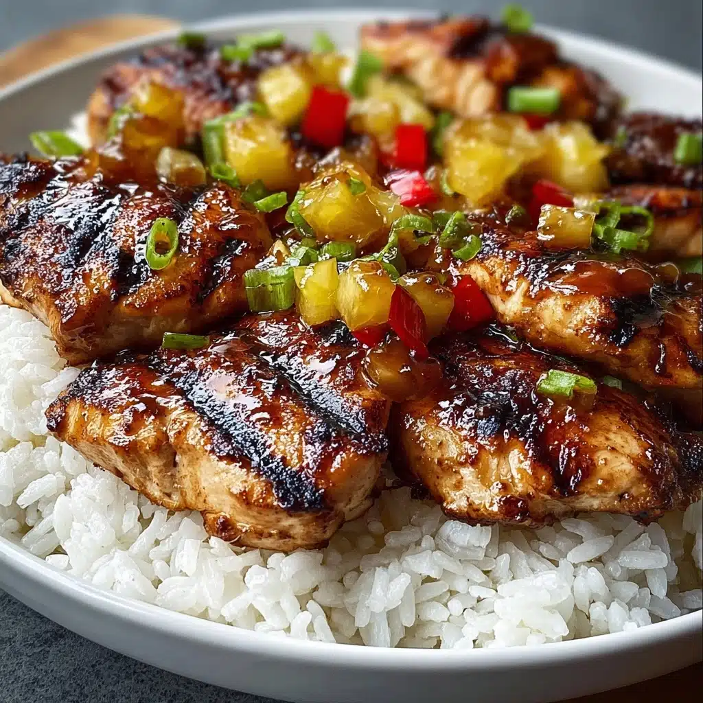 Grilled Pineapple Teriyaki Chicken Thighs 5 For the Steak: Recipe - Recipe Image