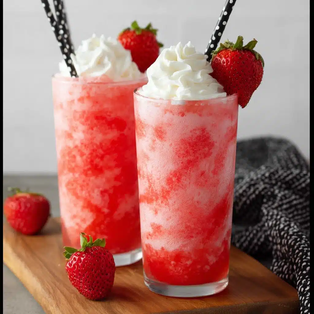 Strawberry Soda Float 5 Delicious Recipe - Recipe Image