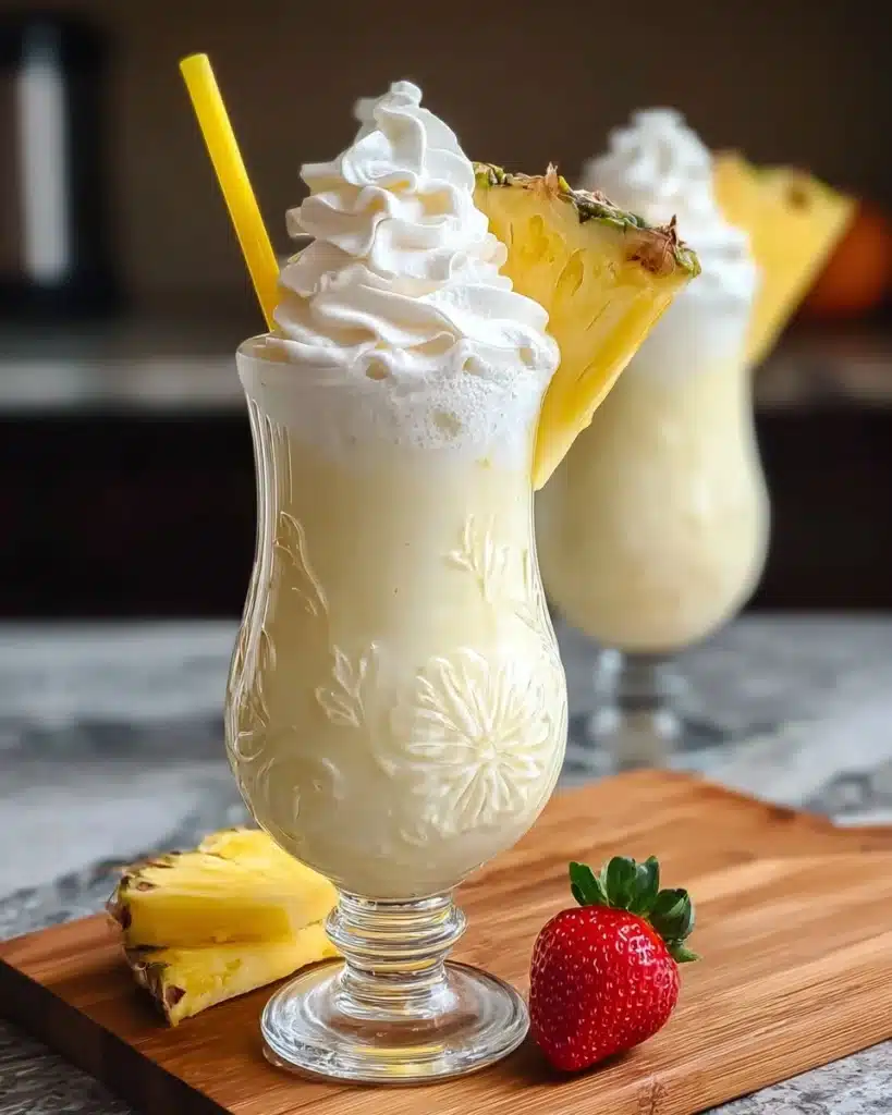 Pina Colada Milkshakes Recipe