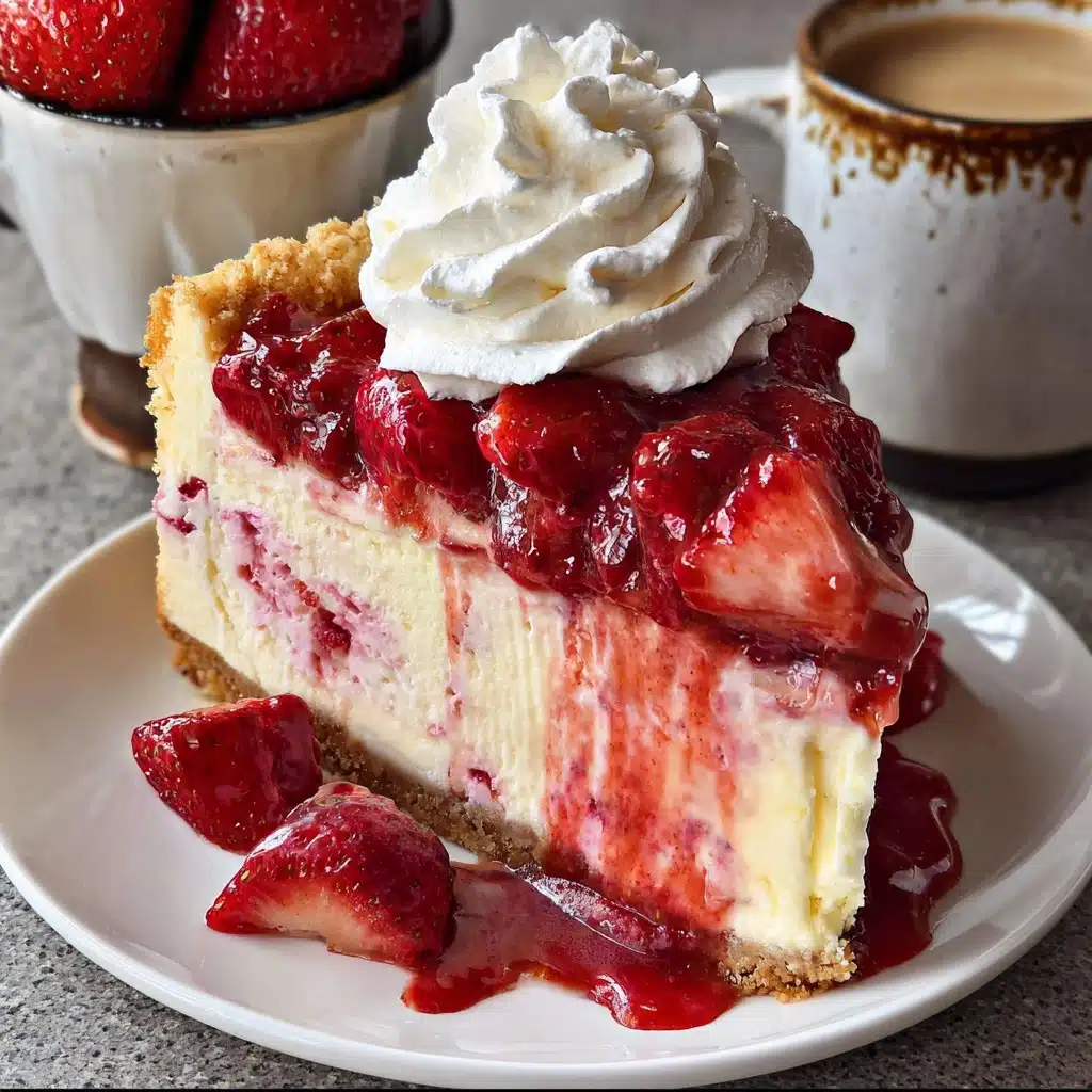 Strawberry Cheesecake Dump Cake 5 Ingredients for Strawberry Cheesecake Dump Cake Recipe - Recipe Image