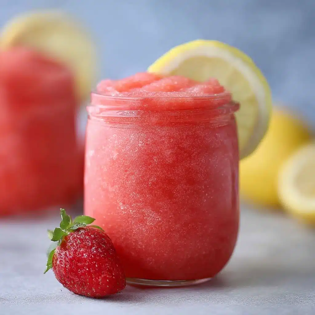 Frozen strawberry lemonade 5 1 serving 1x Recipe - Recipe Image