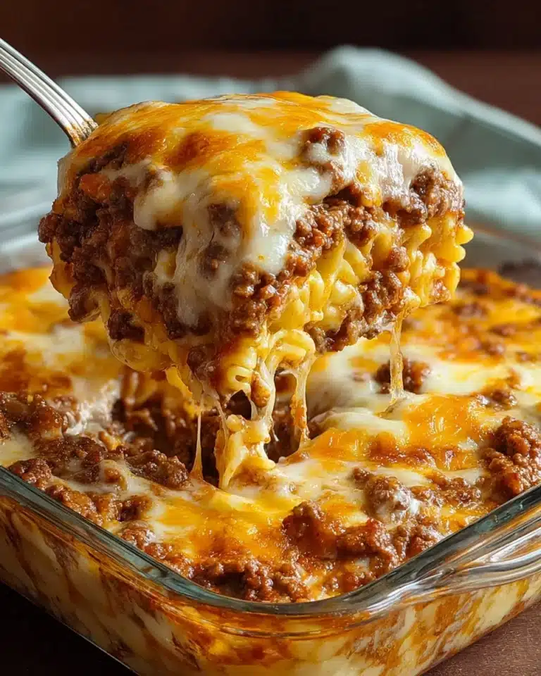 Cheesy One Pot Beef and Potatoes Recipe