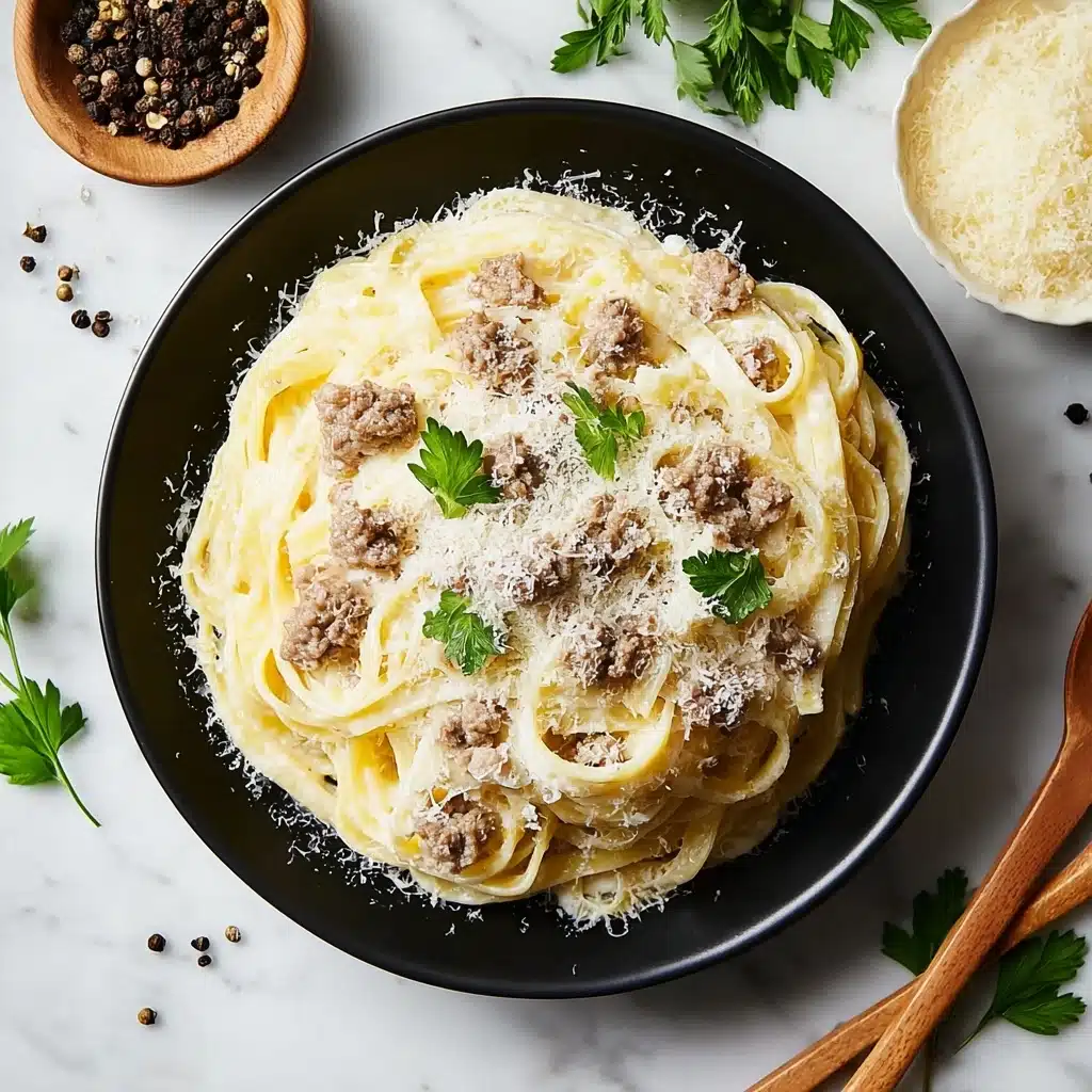 Cheesy Garlic Butter Linguine Pasta 5 Cheesy Taco Rice Recipe - Recipe Image