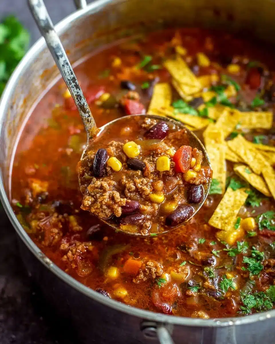 Easy Taco Soup Recipe