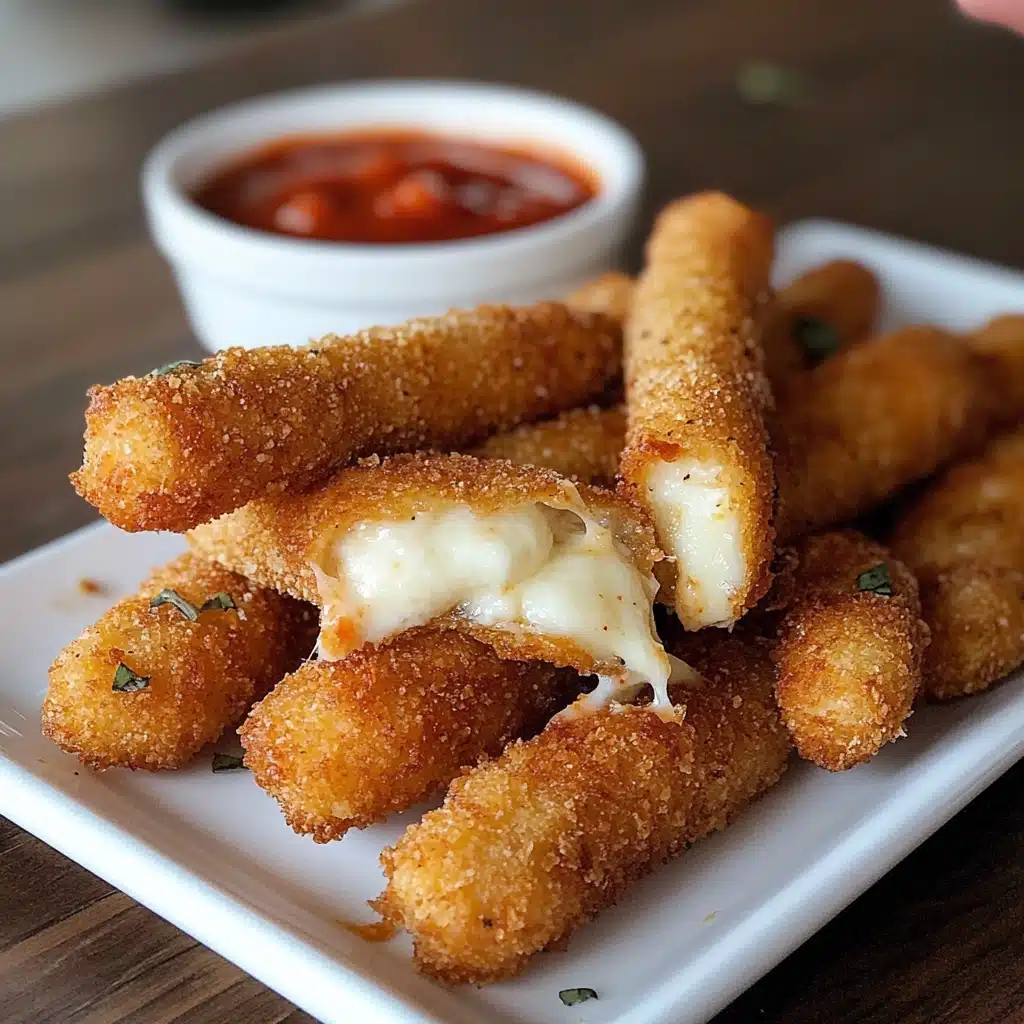 Breaded Mozzarella Sticks with Marinara Sauce Recipe 5 Breaded Mozzarella Sticks with Marinara Sauce Recipe - Recipe Image
