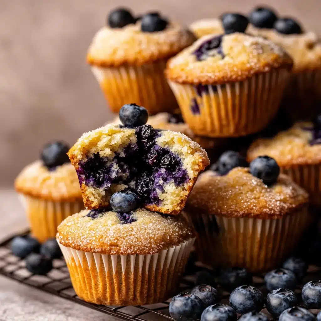 Bakery Style Blueberry Muffins Recipe 5 Bakery Style Blueberry Muffins Recipe - Recipe Image