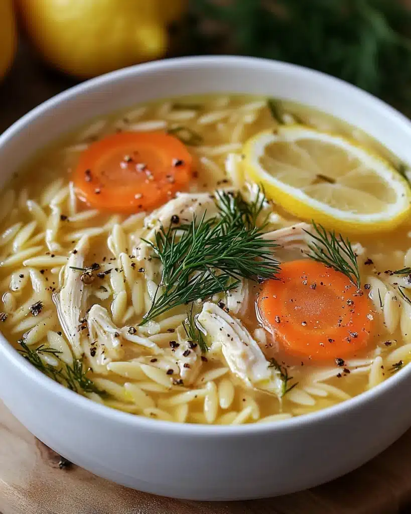 Greek Lemon Chicken Soup Recipe