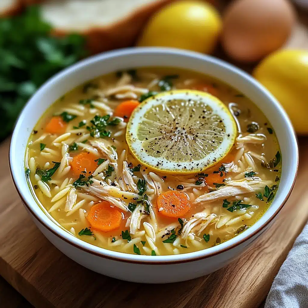 Greek Lemon Chicken Soup Recipe 4 Greek Lemon Chicken Soup Recipe - Recipe Image