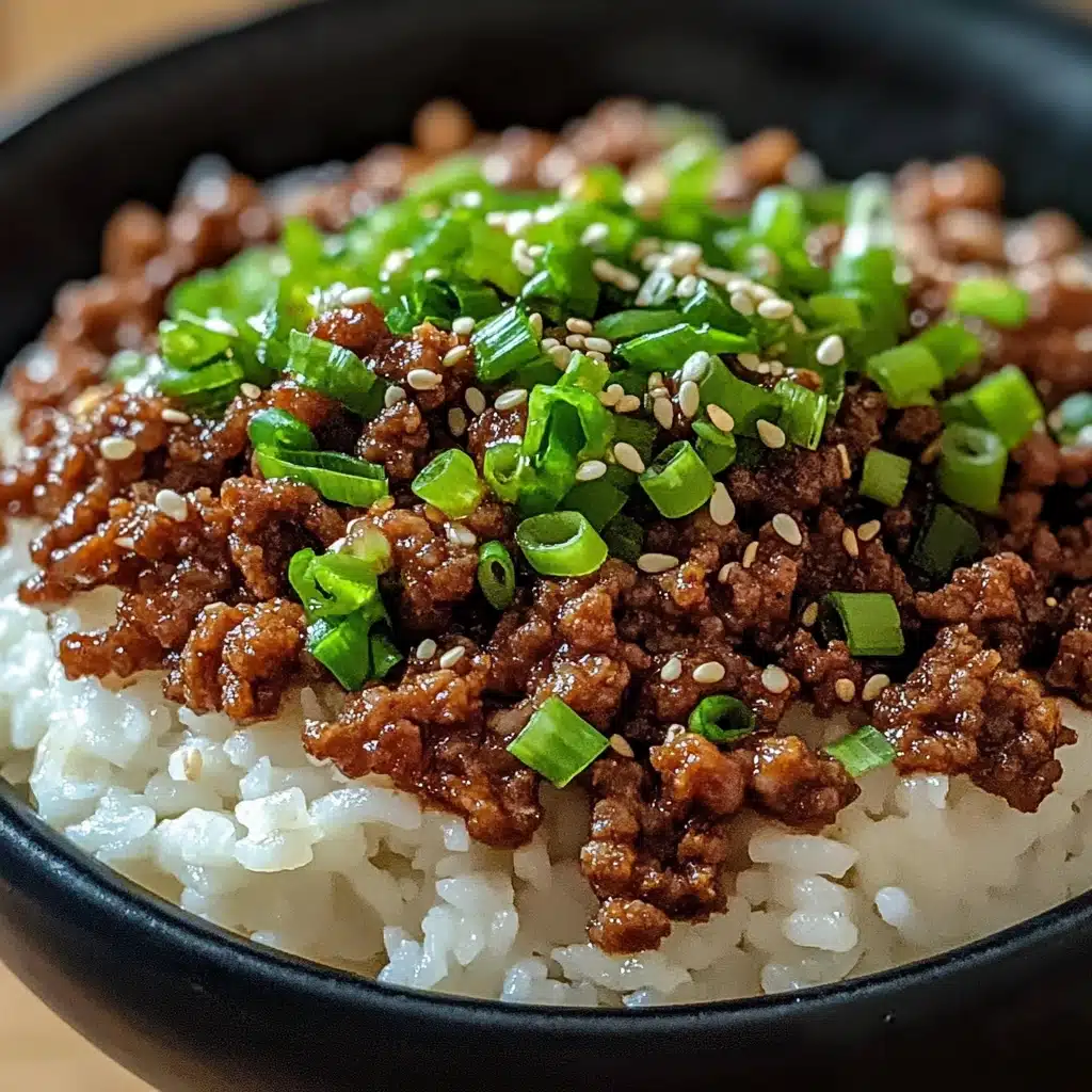 Korean Ground Beef Bowl (25-Minutes) Recipe 4 Korean Ground Beef Bowl (25-Minutes) Recipe - Recipe Image