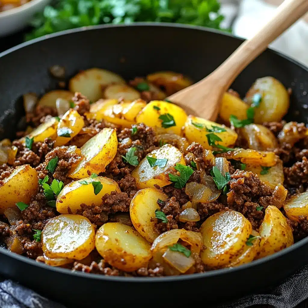 Ground Beef And Potatoes Skillet Recipe 5 Ground Beef And Potatoes Skillet Recipe - Recipe Image