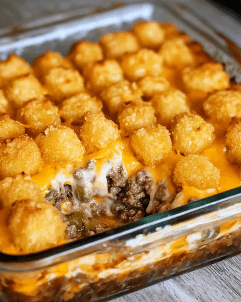 The BEST Tater Tot Casserole Recipe
