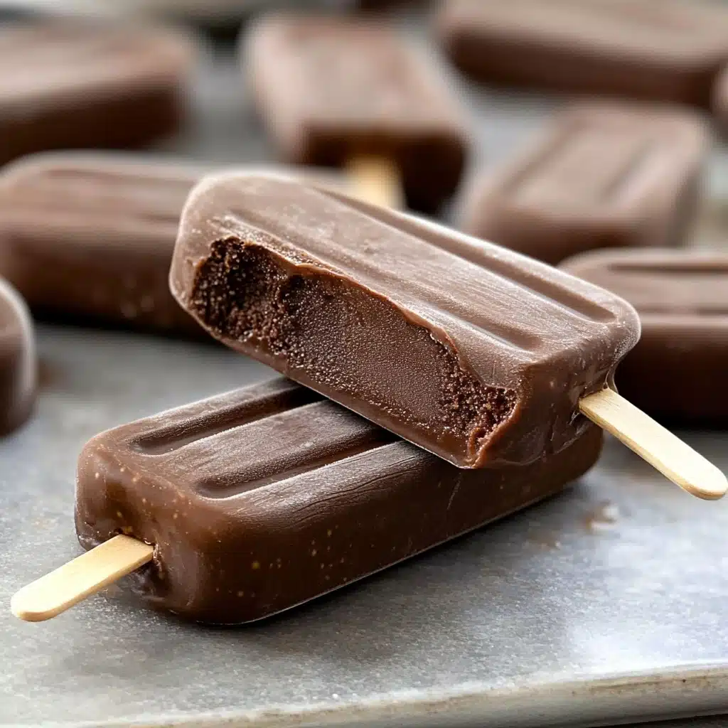 Healthy Fudgesicles Recipe 4 Healthy Fudgesicles Recipe - Recipe Image