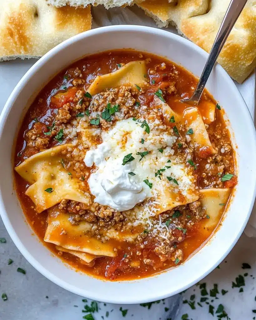 Lasagna Soup Recipe