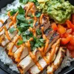 Easy Bang Bang Chicken Bowl 6 or Explosion for Beginner Cooks Print Recipe