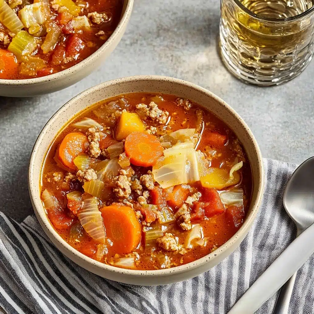 Turkey Cabbage Stew 5 Chicken Veggie Packets Recipe - Recipe Image