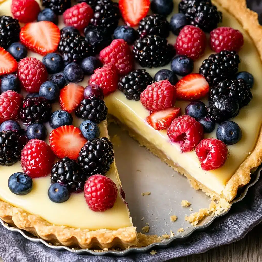 Lemon Berry Tart Recipe 5 Lemon Berry Tart Recipe - Recipe Image