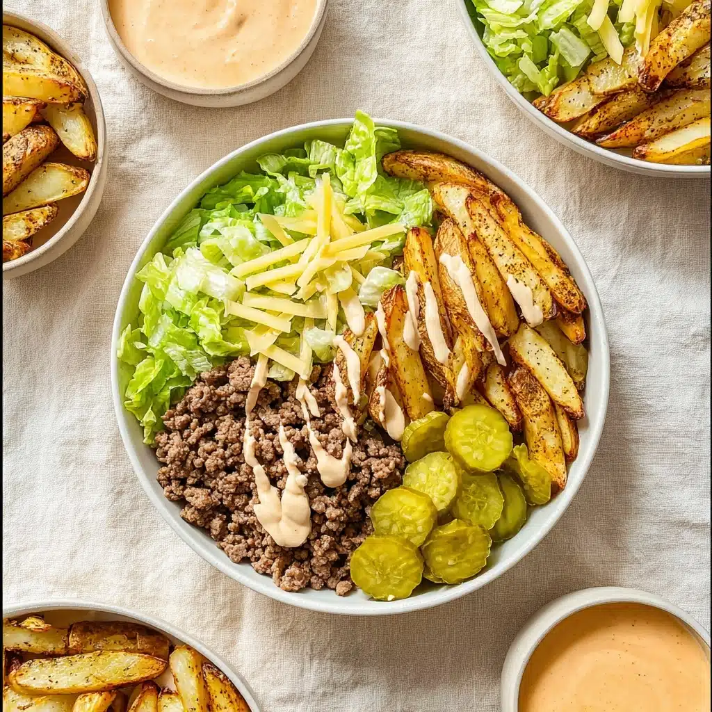 Burger Bowls Recipe 5 Burger Bowls Recipe - Recipe Image