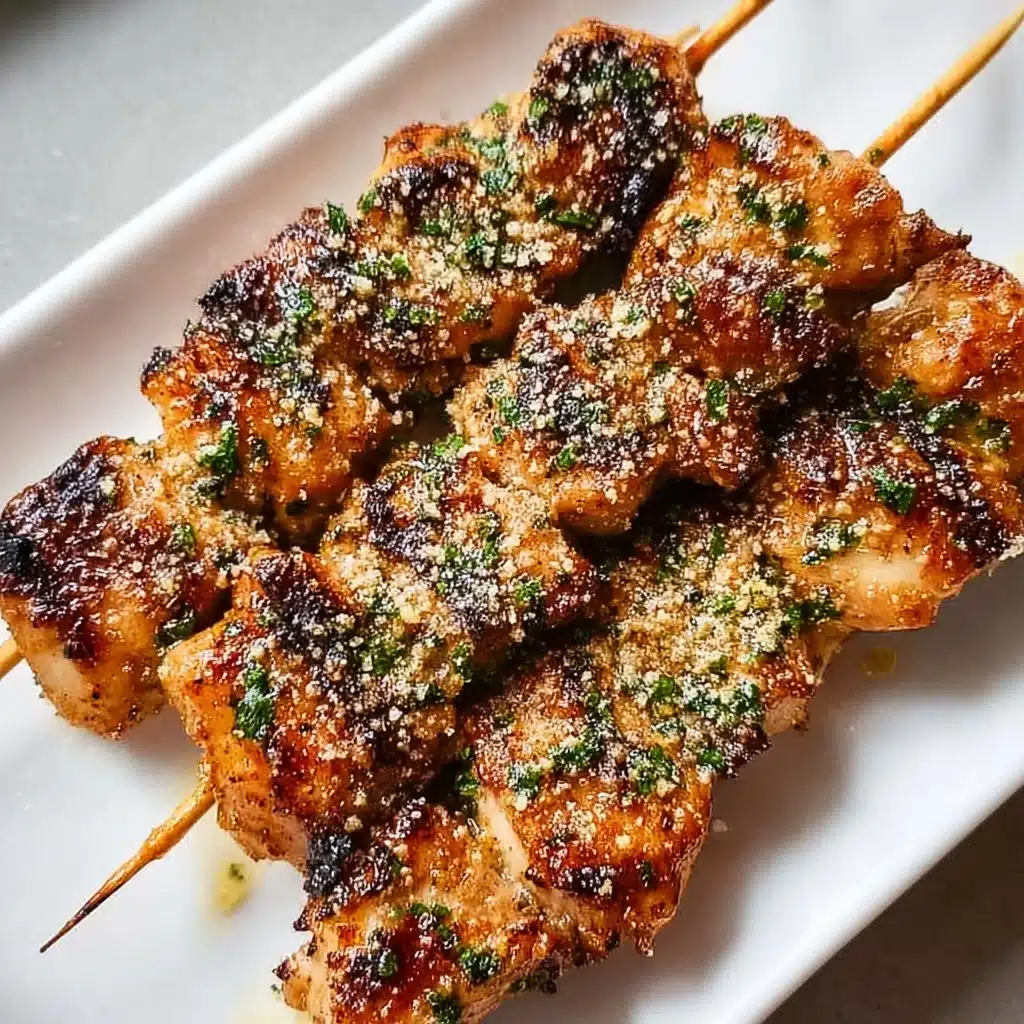 Ranch Garlic Parmesan Chicken Skewers 4 Grilled Salsa Verde Pepper Jack Chicken Recipe - Recipe Image