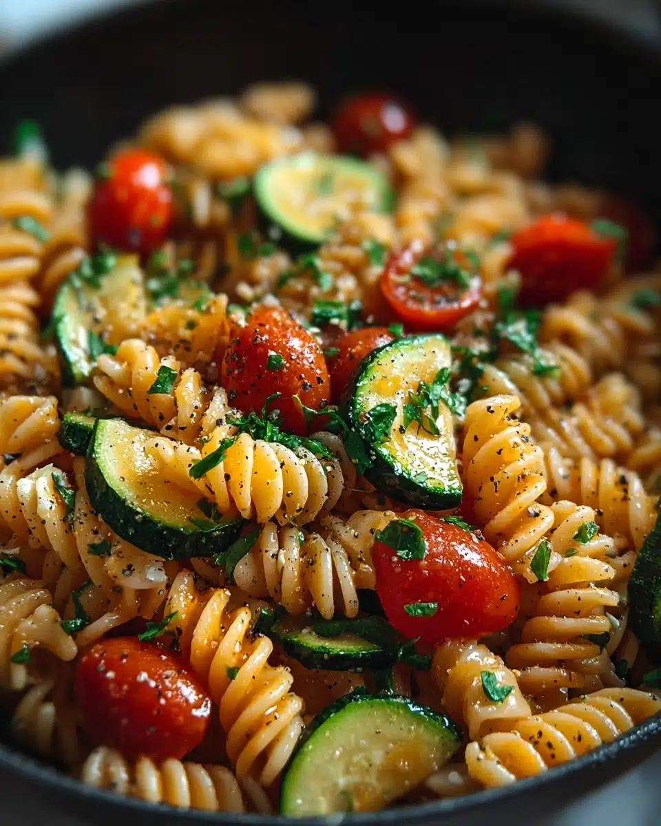 Tomato Zucchini Pasta Recipe