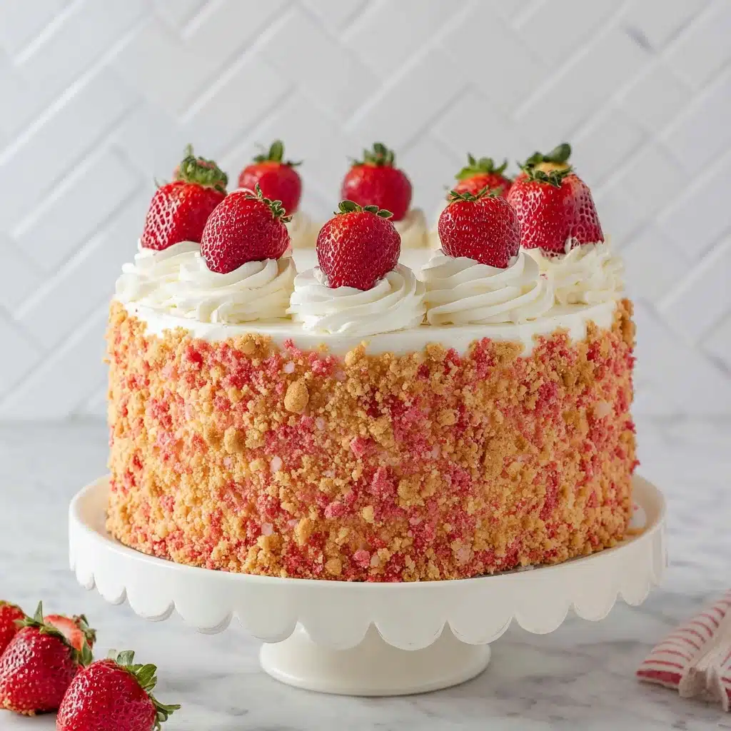 Strawberry Crunch Cake Recipe 5 Strawberry Crunch Cake Recipe - Recipe Image