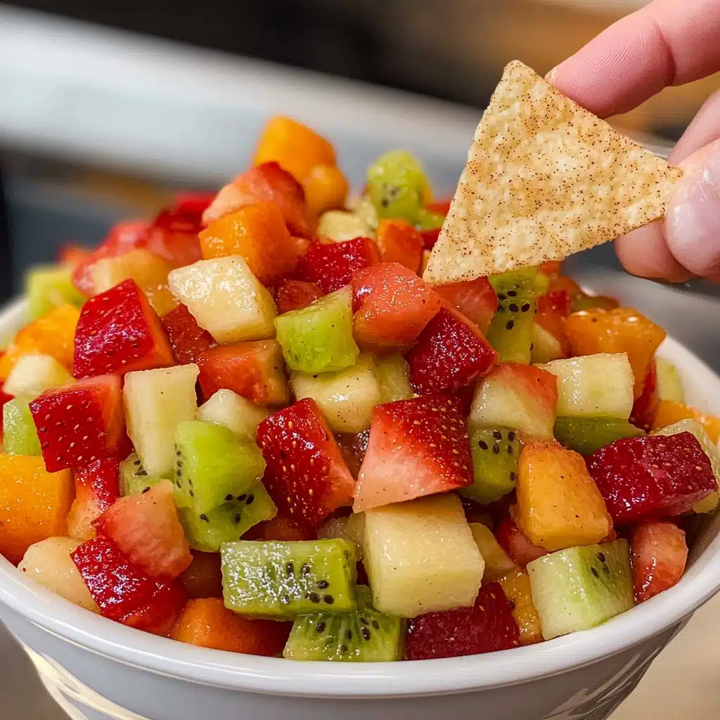 Fruit Salsa with Cinnamon Crisps Recipe 5 Fruit Salsa with Cinnamon Crisps Recipe - Recipe Image