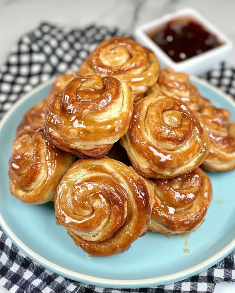 Peach Pie Cruffins Recipe