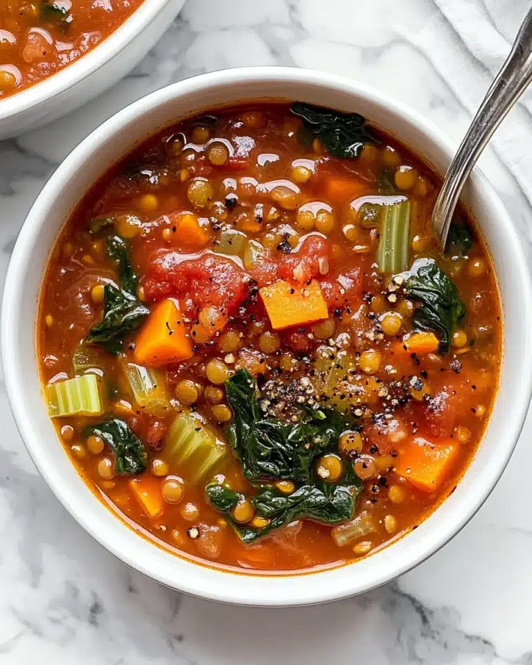 Mediterranean Lentil Soup Recipe