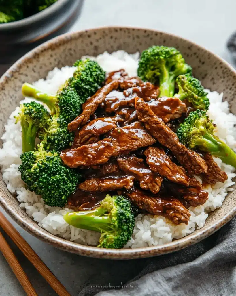 Chinese Beef and Broccoli (牛肉炒西兰花) Recipe