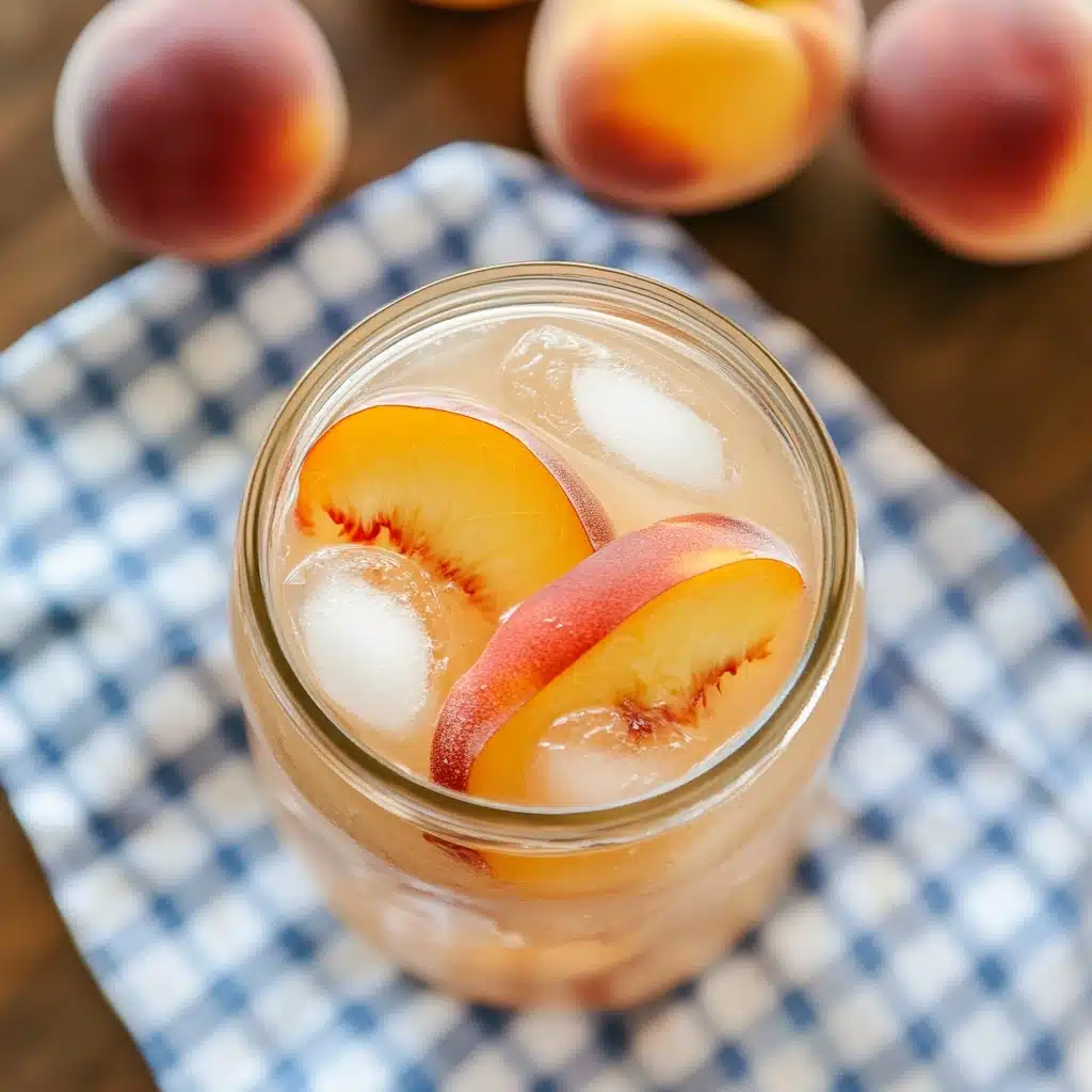 Homemade Peach Lemonade Recipe 4 Homemade Peach Lemonade Recipe - Recipe Image