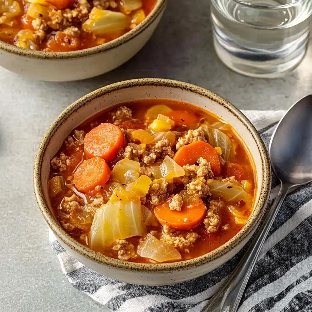 Turkey Cabbage Stew 4 Chicken Veggie Packets Recipe - Recipe Image