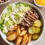 Burger Bowls Recipe 6 Burger Bowls Recipe
