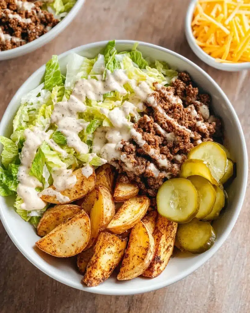 Burger Bowls Recipe