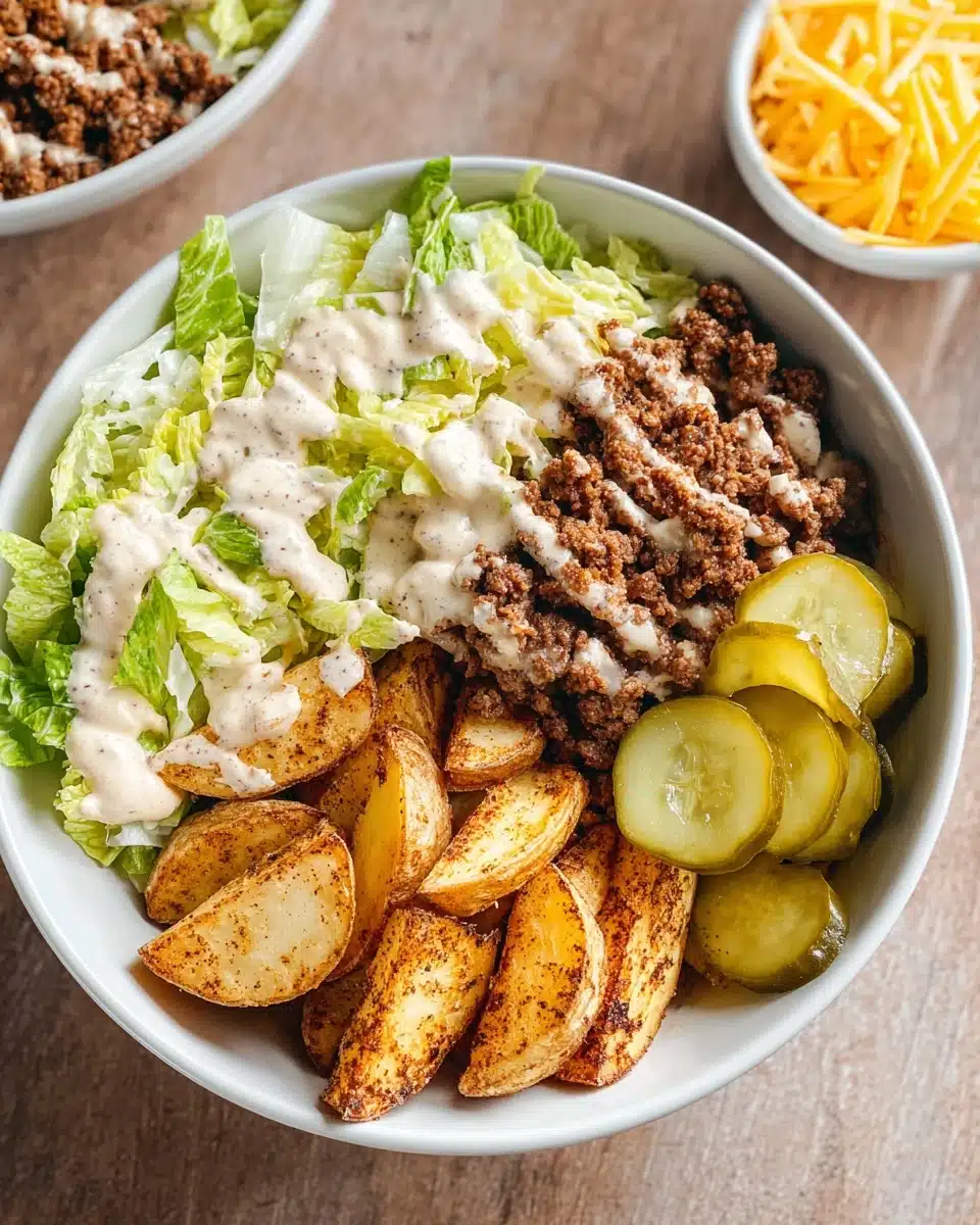 Burger Bowls Recipe