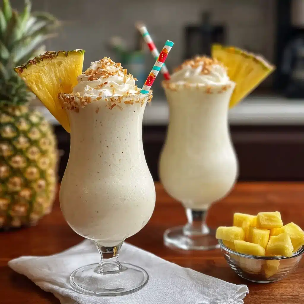 Pina Colada Milkshakes Recipe 3 Pina Colada Milkshakes Recipe - Recipe Image
