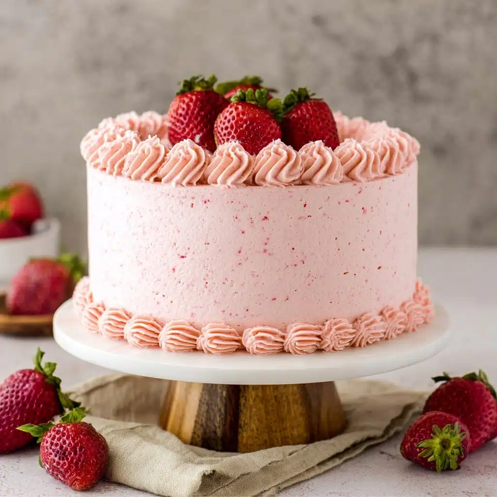 Homemade Strawberry Cake Recipe 5 Homemade Strawberry Cake Recipe - Recipe Image