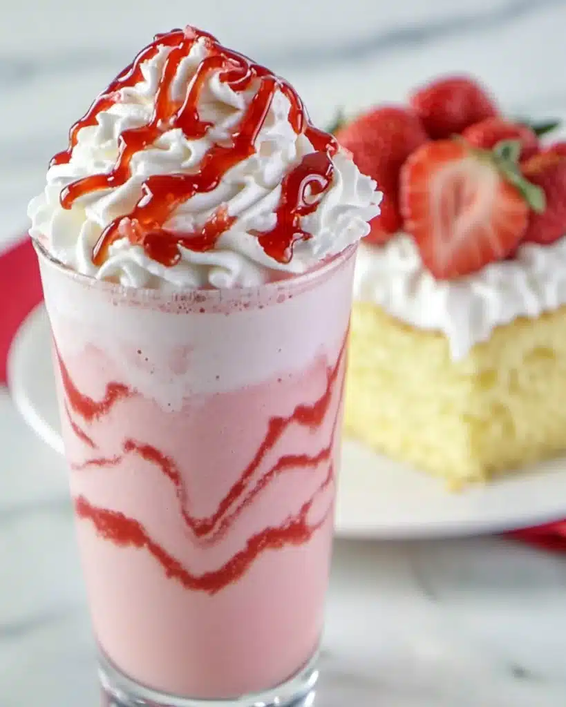 Strawberry Shortcake Frappuccino Recipe