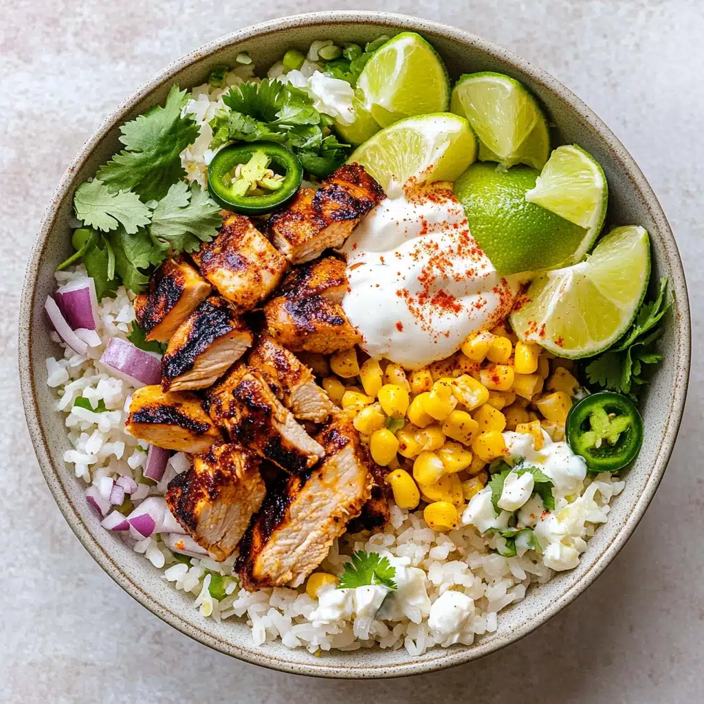 Street Corn Chicken Rice Bowl Recipe 5 Street Corn Chicken Rice Bowl Recipe - Recipe Image