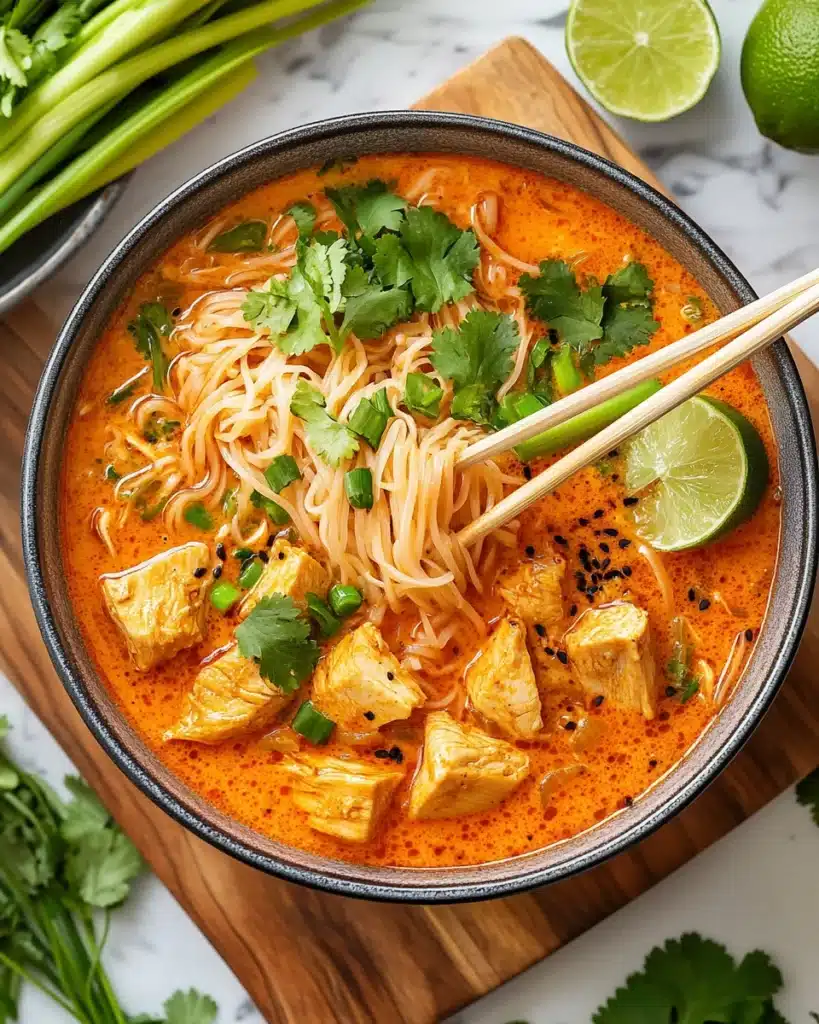 Thai Red Curry Noodle Soup Recipe